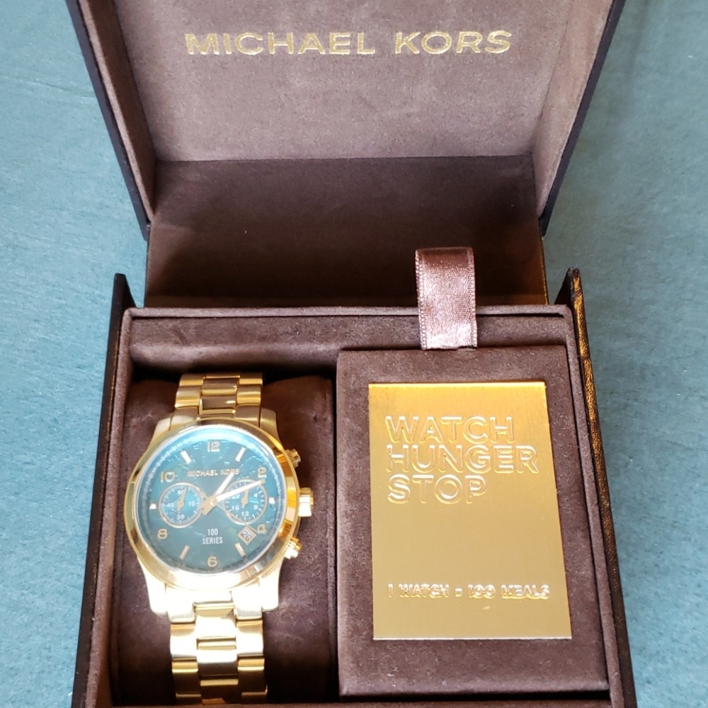 Limited Edition Michael Kors Stop Hungar Watch